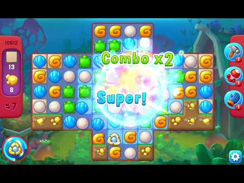 Fishdom Hard Level 10612 (with Double Lightning Boosters) @choraelmin