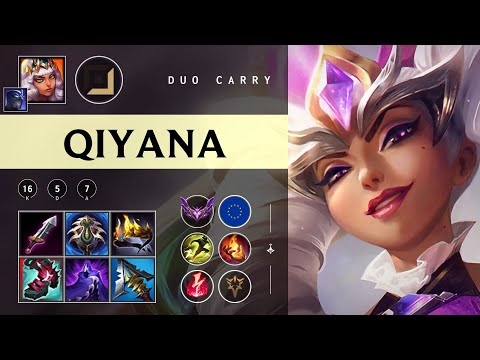 Qiyana ADC vs Hwei - EUW Master Patch 25.22