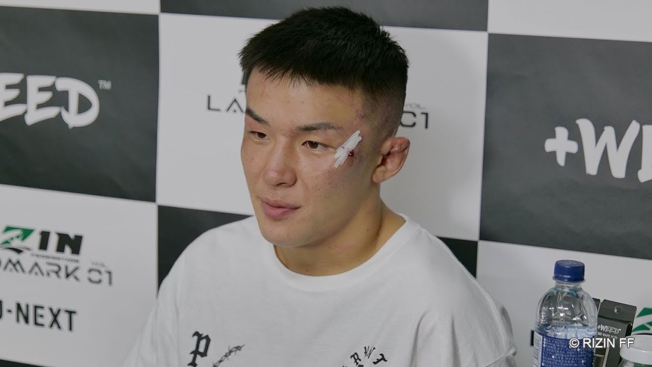 萩原京平 試合後インタビュー / +WEED presents RIZIN LANDMARK vol.1