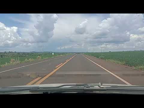Rio Verde Goiás Brasil GO 210 sentido Santa Helena de Goiás em 28/12/2025 vídeo 1 