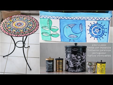 ManosalaObraTv  2019 Programa 76 Calcos - Pintar Terracota - Mosaiquismo