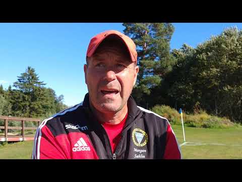 2020-08-16 Lokalfotbollen.nu pratade med en nöjd Morgan Sahlin för Alnö IF efter dagens segermatch!