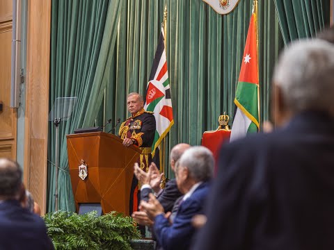 خطاب العرش السامي في افتتاح الدورة العادية الثانية لمجلس الأمة العشرين