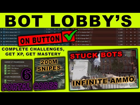 BF6: NEW XP LOBBY AFTER PATCH!  bf6 portal lobby codes, MODDED portal experiences AFTER PATCH