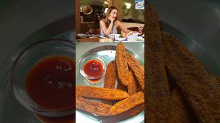 Malaika Arora's Favourite Raw Banana Fry Recipe #shorts #trending #viralvideo #ytshorts #recipe #yt