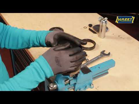 HAZET 4925-2510/9 Doppel-Silentlagerwerkzeug-Satz / Jeu d'outils pour palier double silencieux