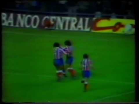 1976-77 At  Madrid 3 - Hamburgo 1. Recopa