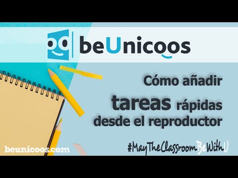 Cómo asignar una tarea rápida desde el reproductor