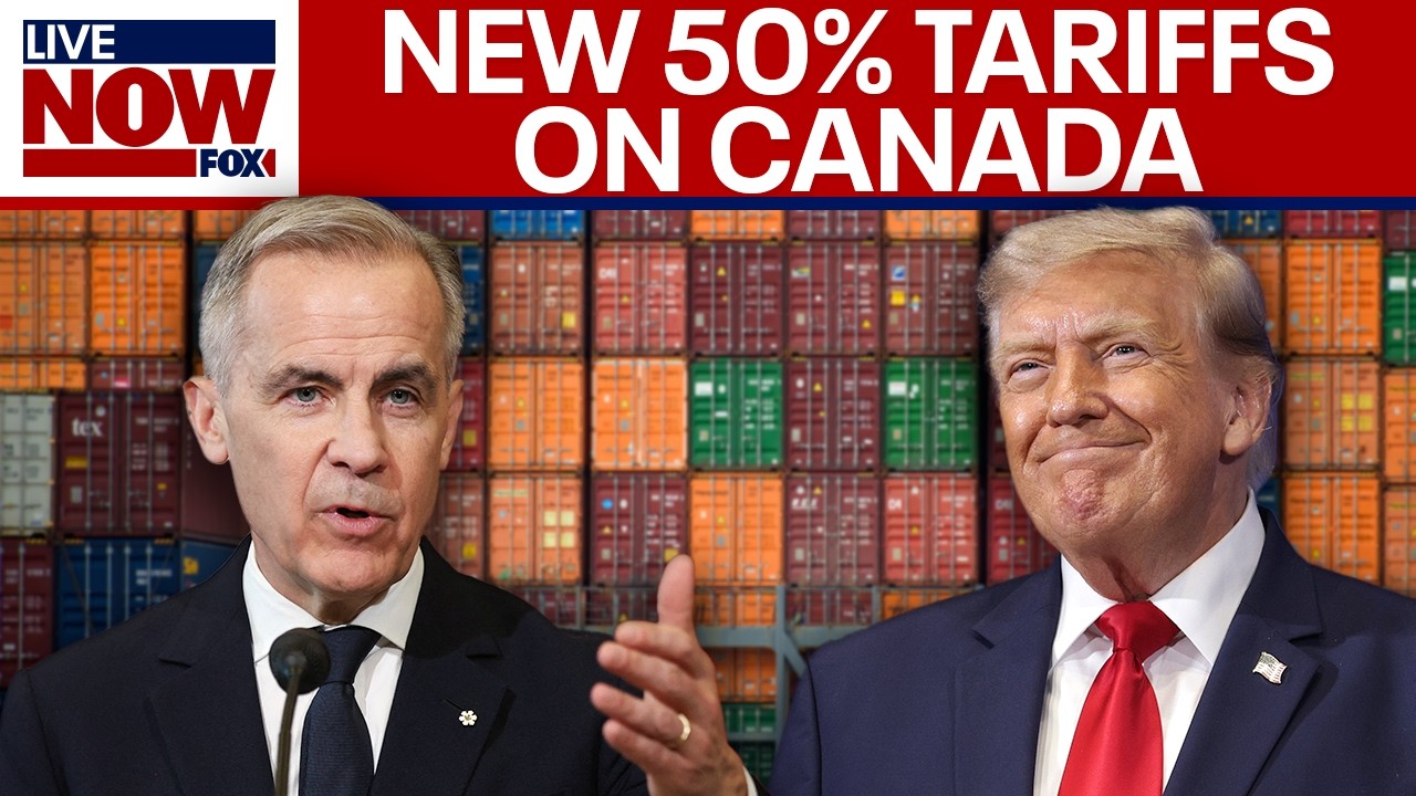 BREAKING: Trump slaps Canada with 50% tariff over alleged trade 'discrimination'