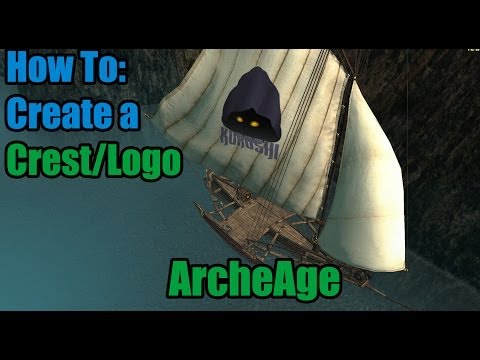 How To: Create a crest - ArcheAge