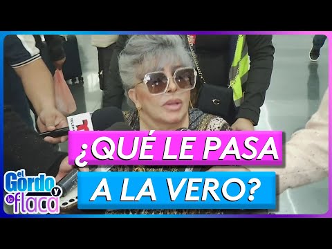 Verónica Castro reappears in a wheelchair and on oxygen | El Gordo y La Flaca