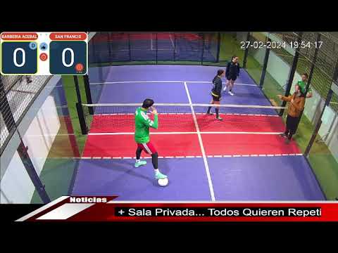 PADBOL || Liga Padbol Gijón || Segunda Division || BARBERIA ACEBAL vs SAN FRANCIS