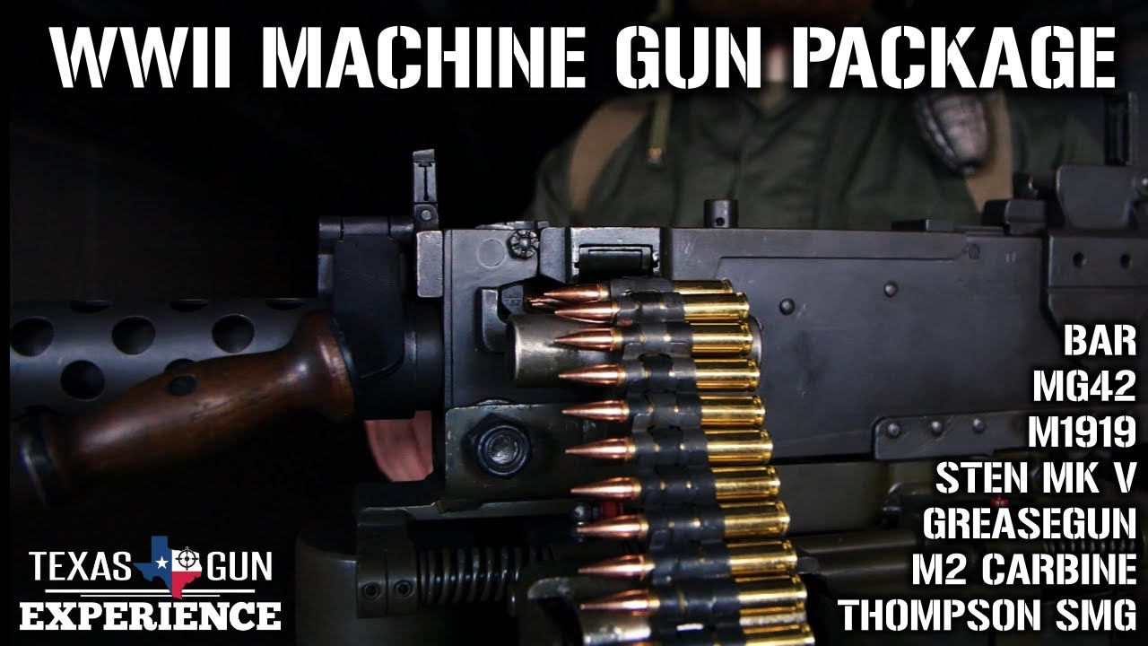 WW2 Machine Gun Package