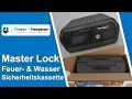 Masterlock Brandschutzbox LCFW30100 Schwarz