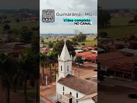 Guimarânia - MG: Uma joia tranquila do interior mineiro vista do alto 🌄🏡