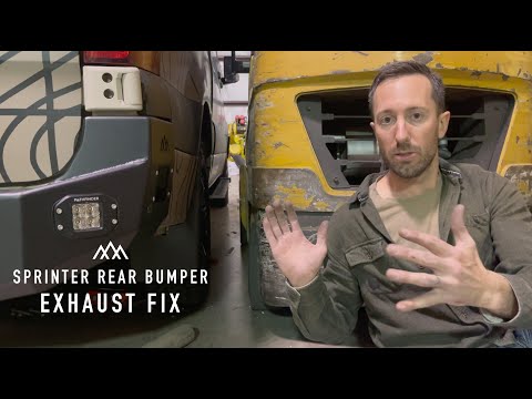 FAQ: 144 Sprinter Rear Bumper Exhaust Mod Fix
