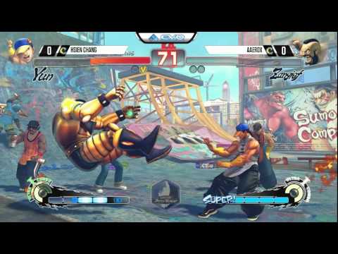 Evo 2015 - USFIV Pools: Hsien Chang vs Aaerox