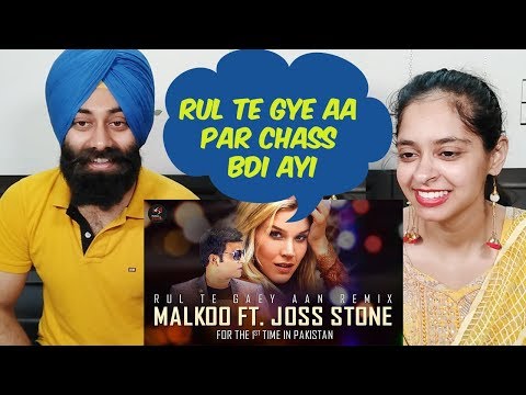 Indian Reaction on Rul Te Gaey Aan Remix With Joss Stone And Malkoo ft. PunjabiReel TV