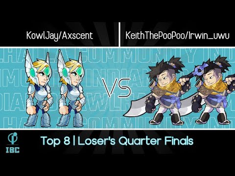 KowlJay/Axscent vs KeithThePooPoo/Irvin_uwu | IBC 2v2 November Championship | Top 8 Quarter Finals