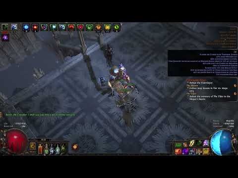 Path of Exile 3.22 Occultist Hexblast Kill Baran's (47% more life)