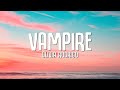 Olivia Rodrigo - vampire (Lyrics)