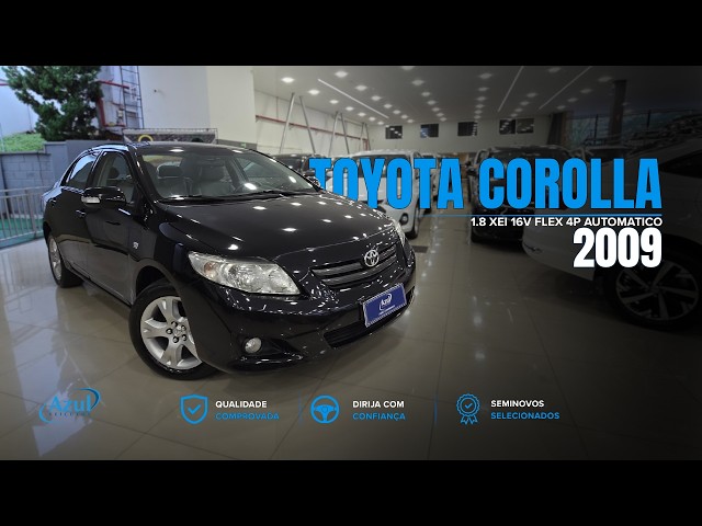 Vídeo TOYOTA COROLLA 1.8 XEI 16V FLEX 4P AUTOMATICO