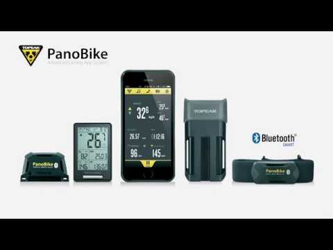 Vídeo - Monitor de Frequencia Cardíaca Topeak Pano Bike