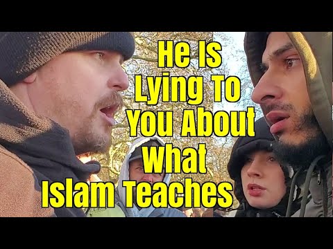 Speakers Corner - Wife Beating In The Quran? - Muslim Lady & Man Are In Denial It's There - ft Bob