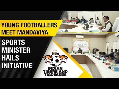 TV9's Initiative: Tigers and Tigresses meet Sports Minister Mansukh Mandaviya on return from Germany