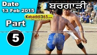 Bargari (Faridkot) Kabaddi Cup 13 Feb 2015 Part 1 by Kabaddi365.com