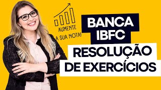 🔴 PORTUGUÊS BANCA IBFC - Resolução Comentada de Exercícios - Professora Pamba