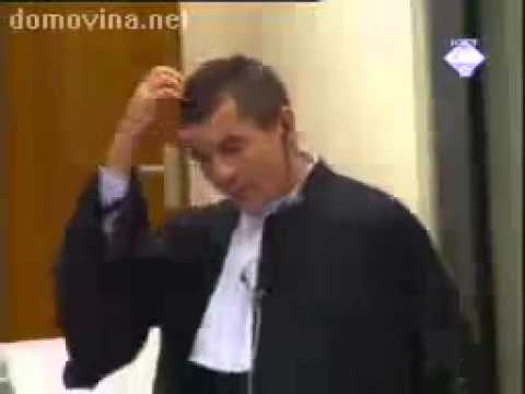 Slobodan Milosevic govori istinu