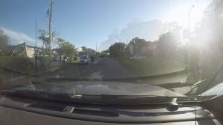 Panhandler stops traffic