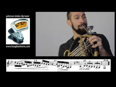 2014-2015 TMEA All State Horn Etude #2 Kling #34