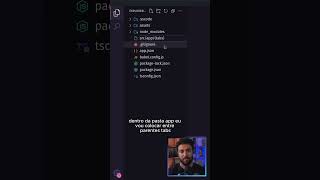 Atalho para criar pastas e arquivo no VSCode. #dica #tip #vscode