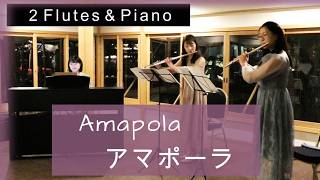 Download lagu 『スペイン語でヒナゲシの花』アマポーラ/Amapola【２Flutes＆Piano】 mp3