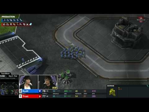 VSL SC2 - ByuN vs Trust [TvP] - 2017 S1 Team Match - Finals 4Set