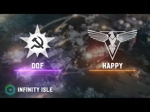 DDF(S) vs Happy(A) - Infinity Isle - Red Alert 3