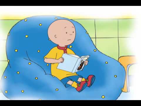 Caillou - Caillou the Librarian | Caillou the Bookworm | Caillou the Storyteller (S04E11)