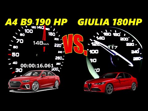 💰 Money Audi A4 2.0 TDI 190 HP vs Alfa Romeo Giulia 2.2 Diesel 180 HP – Battle of the Premium Sedans