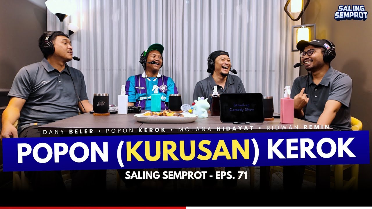 SALING SEMPROT EPS 71 - POPON KEROK DIAJARIN NONGKRONG SAMA YANG JARANG KELUAR RUMAH