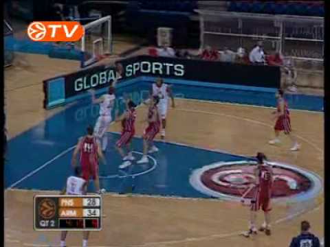 14.01.2009 Panionios - Armani Jeans Milano 77-87