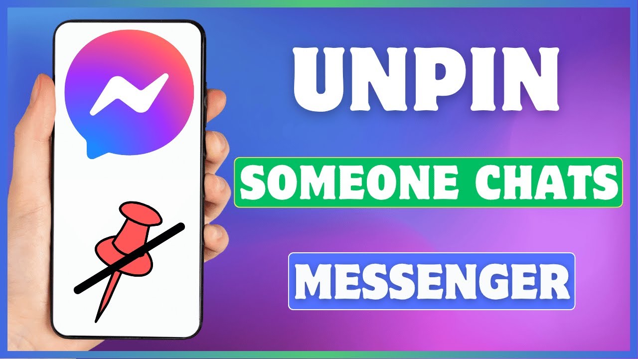How To Unpin Someone On Messenger | Unpin Chat Messages On Messenger