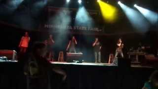 &quot;Fishin&#39; in the Dark&quot; / &quot;Down in the Boondocks&quot; - Home Free @ MN State Fair 9-6-2015