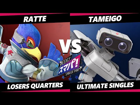 Sumapa 94 Top 8 - Ratte (Falco) Vs. Tameigo (ROB) Smash Ultimate - SSBU