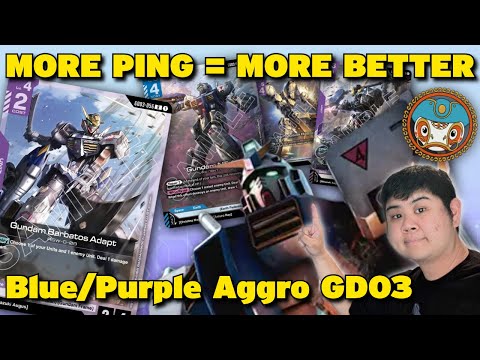 Blue/Purple Does A LOT of Damage Now! - GD03 Deck Profile & Matches
