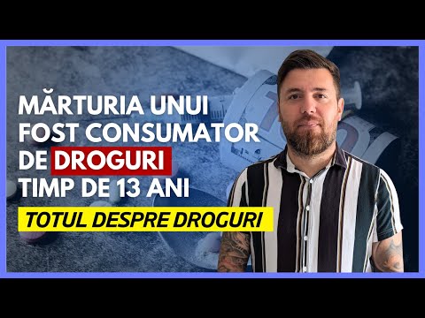 Mărturia unui fost dependent de droguri timp de 13 ani. Totul despre droguri // cu Andrei Ștefan