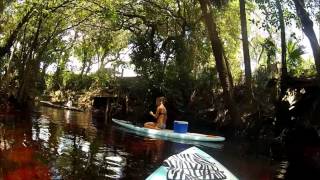 preview picture of video 'Paddling the Imperial River in Bonita Springs Florida With Cullum Hasty'