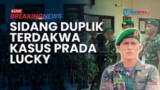 BREAKING NEWS: 22 Terdakwa Kasus Prada Lucky Jalani Sidang Lanjutan, Tanggapi Replik Oditur