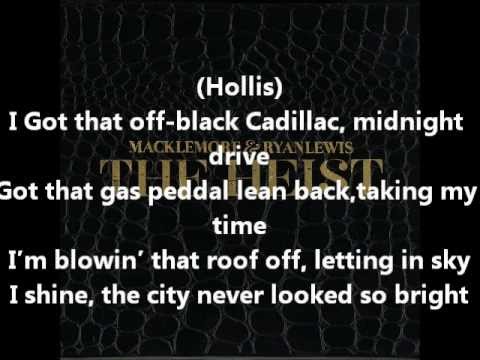 Macklemore - White Walls Feat. Schoolboy Q & Hollis (Lyrics On Screen) (The Heist)
